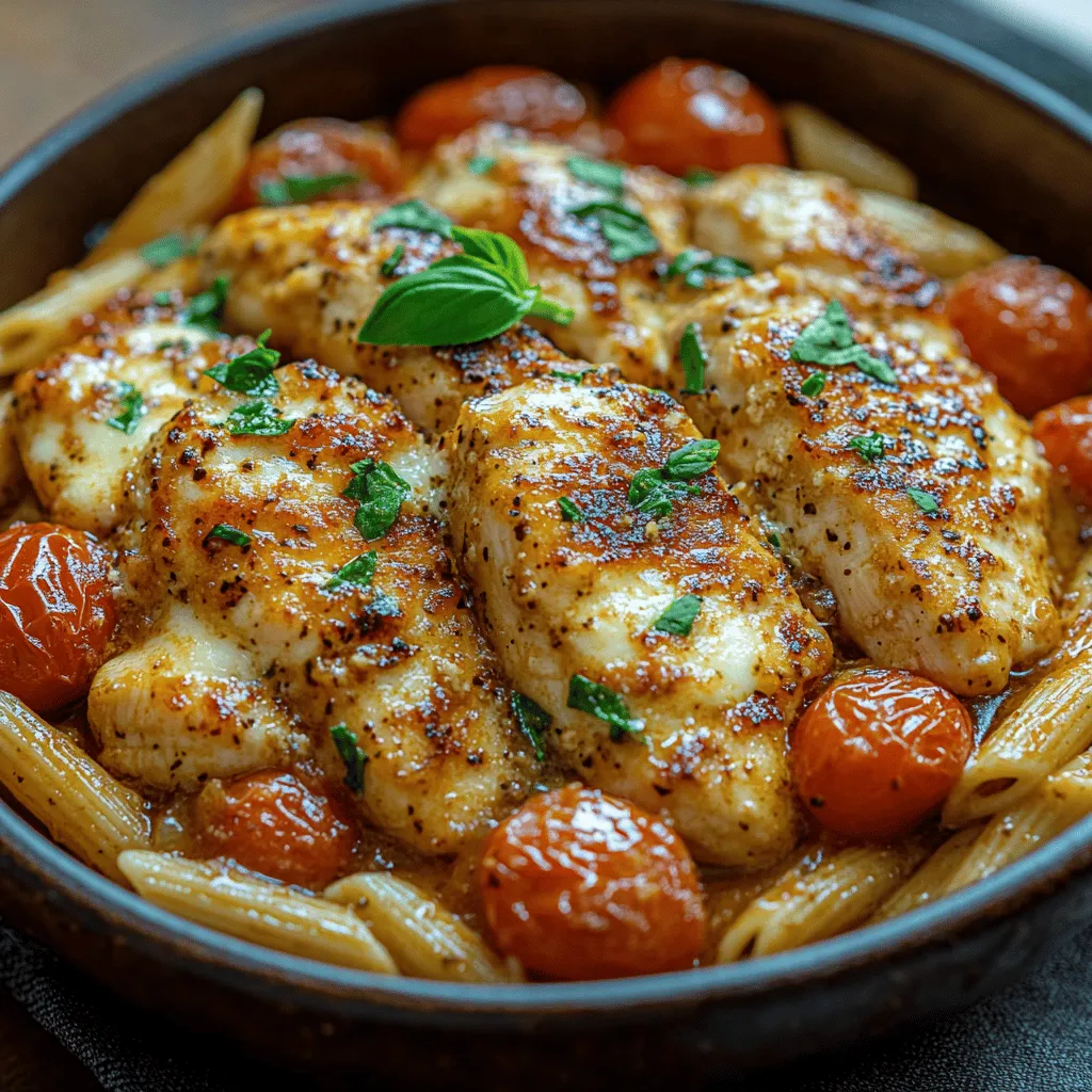 Bruschetta Chicken Pasta is a delightful fusion dish that marries the fresh, vibrant flavors of classic Italian bruschetta with tender chicken and pasta. This recipe is not only easy to prepare but also incredibly satisfying, making it an ideal choice for family dinners, gatherings with friends, or quick weeknight meals. The combination of juicy chicken, al dente pasta, and a medley of fresh ingredients creates a dish that is bursting with flavor and sure to impress.
