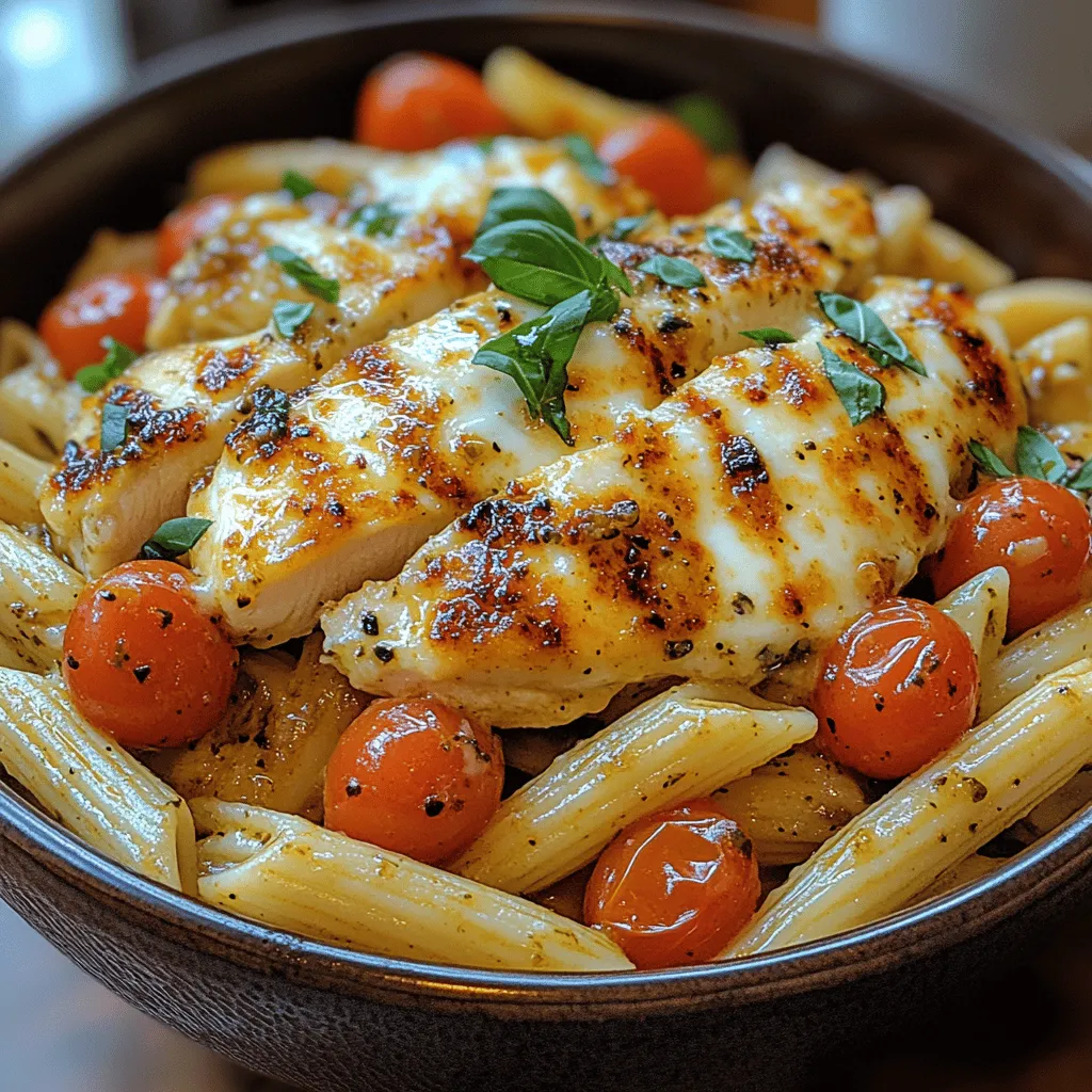 Bruschetta Chicken Pasta is a delightful fusion dish that marries the fresh, vibrant flavors of classic Italian bruschetta with tender chicken and pasta. This recipe is not only easy to prepare but also incredibly satisfying, making it an ideal choice for family dinners, gatherings with friends, or quick weeknight meals. The combination of juicy chicken, al dente pasta, and a medley of fresh ingredients creates a dish that is bursting with flavor and sure to impress.