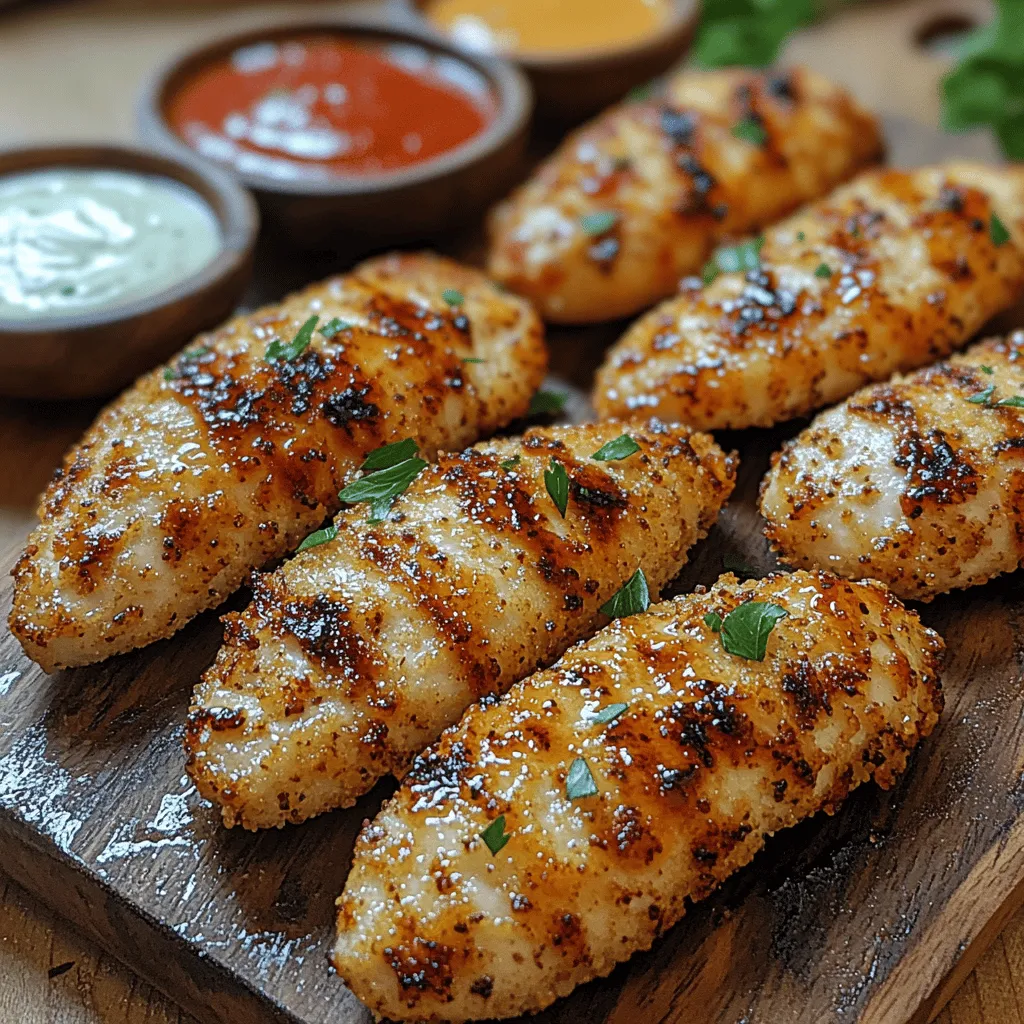 Crispy Parmesan Chicken Tenders are not just a meal; they are an experience that brings families together around the dinner table, delights guests during game nights, and serves as a satisfying snack any day of the week. This dish combines the juicy tenderness of chicken with a delightful crispy coating, featuring the rich flavor of Parmesan cheese that appeals to both children and adults alike. Perfectly seasoned and beautifully crunchy, these chicken tenders are versatile enough to be enjoyed with a variety of dipping sauces or as a main course alongside your favorite sides.