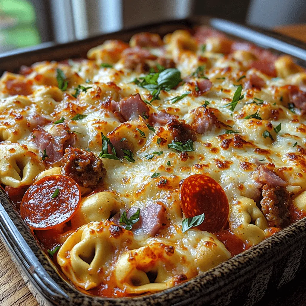 Imagine a dish that brings together the best of both worlds: the hearty, comforting flavors of a classic pizza combined with the satisfying chew of pasta. Enter the Meat Lovers Pizza Tortellini, a culinary creation that has quickly become a favorite for family dinners, potlucks, and gatherings. This delightful fusion dish is not only a feast for the taste buds but also a crowd-pleaser, particularly for those who relish the rich, savory flavors of meat and cheese.