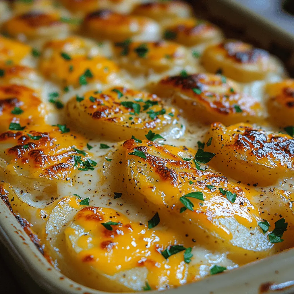 If you're on the hunt for a dish that embodies comfort and indulgence, look no further than Cheesy Potato Delight Bake. This sumptuous recipe combines the irresistible creaminess of cheese with the satisfying texture of perfectly baked potatoes, creating a meal that is not only delicious but also incredibly heartwarming. Whether you're cozying up for a family dinner, hosting a gathering with friends, or treating yourself to a special occasion, this dish fits the bill perfectly.