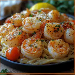 Ocean's Bounty Pasta is a dish that captures the essence of the sea, combining the freshest seafood with rich, creamy flavors that transport your taste buds to a coastal paradise. Inspired by traditional seafood pasta recipes, this gourmet meal features succulent shrimp and tender scallops, creating a delightful medley that appeals to seafood lovers everywhere. With just the right balance of creamy sauce and al dente pasta, Ocean's Bounty Pasta is perfect for those looking to impress at dinner parties or simply indulge in a luxurious meal at home.