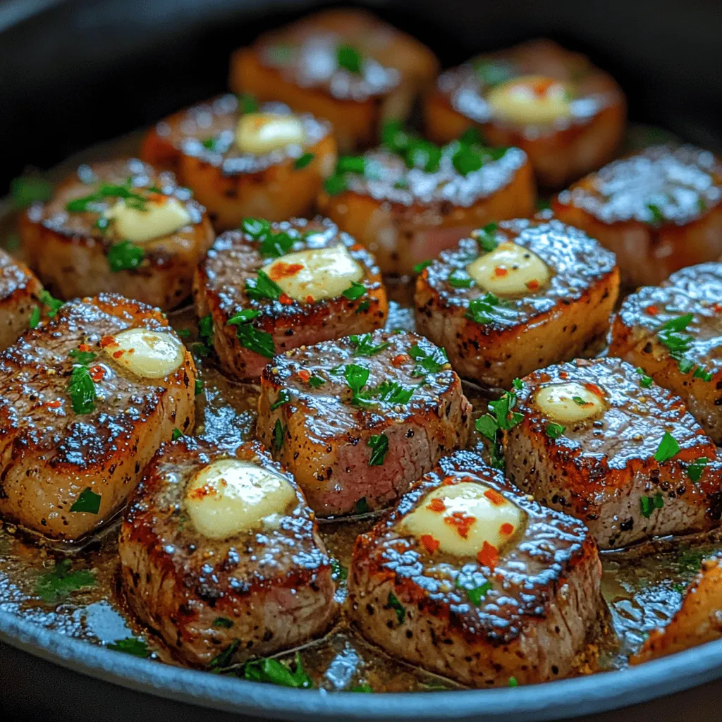 When it comes to creating the perfect Sizzling Garlic Butter Steak Bites, the quality of the ingredients plays a crucial role. Each component contributes to the overall flavor, texture, and presentation of the dish. Let’s delve into the core ingredients that make this recipe stand out.