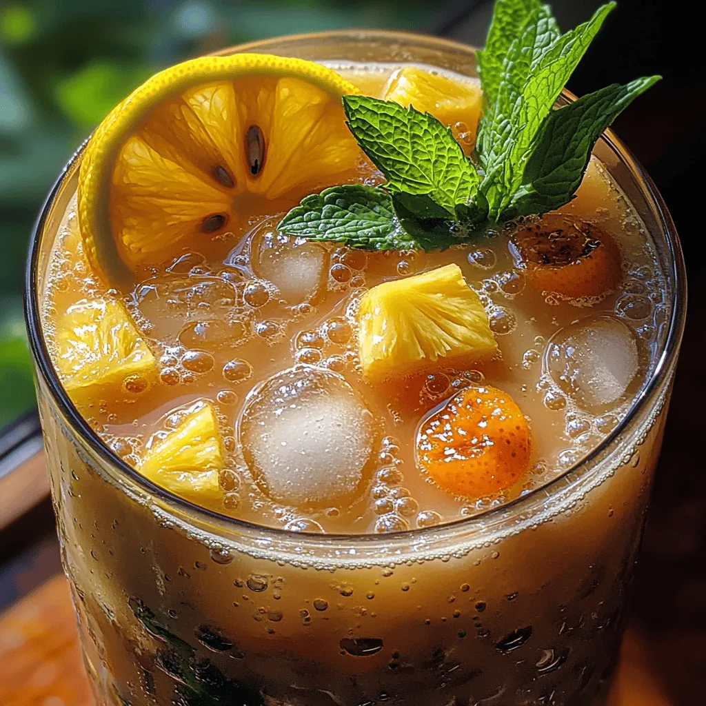 As the sun shines brighter and the temperatures rise, nothing beats the refreshing sensation of a cool drink that embodies the essence of summer. Enter the Tropical Citrus Splash, a vibrant beverage that brings together the zesty flavors of fresh fruit juices, making it a perfect companion for warm gatherings, lively parties, and cherished family events. This drink not only quenches your thirst but also tantalizes your taste buds, inviting you to indulge in the tropical paradise it represents.