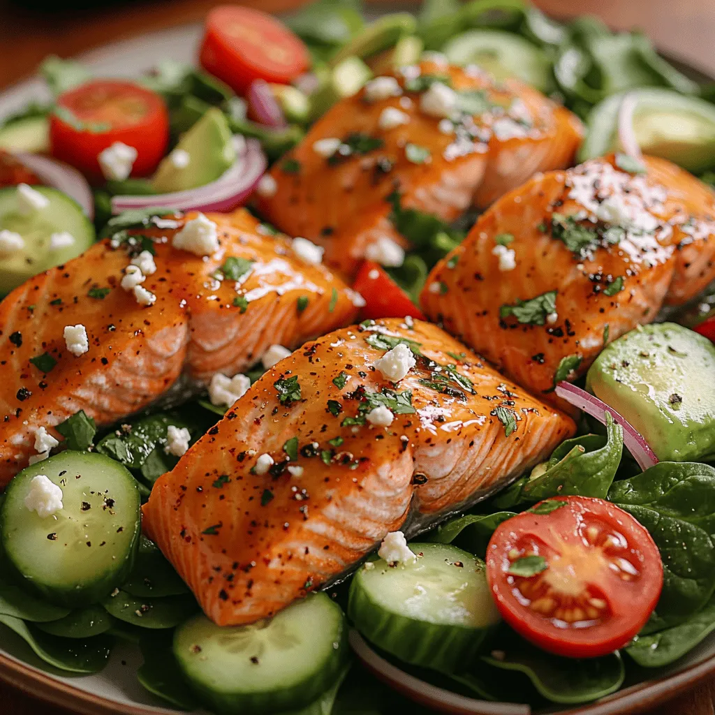 In the realm of healthy eating, finding recipes that are both delicious and nutritious can often feel like a daunting task. However, the Spicy Honey Glazed Salmon Salad checks all the boxes. This dish offers a harmonious blend of flavors and textures, making it a standout choice for those looking to elevate their meal prep with vibrant, wholesome ingredients. With the rich, buttery profile of salmon balanced by the sweet and spicy notes of the honey glaze, this salad not only tantalizes the taste buds but also nourishes the body.