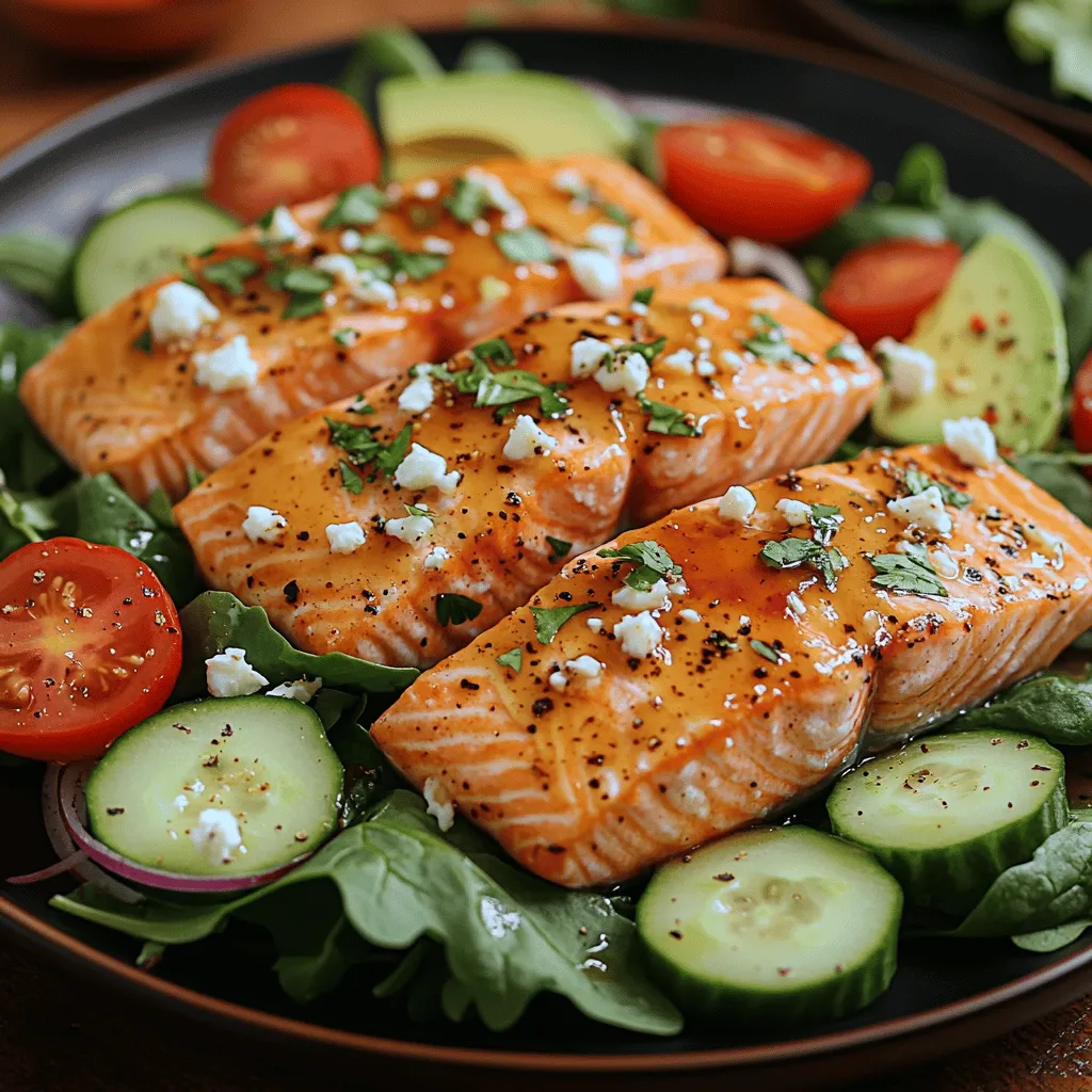 In the realm of healthy eating, finding recipes that are both delicious and nutritious can often feel like a daunting task. However, the Spicy Honey Glazed Salmon Salad checks all the boxes. This dish offers a harmonious blend of flavors and textures, making it a standout choice for those looking to elevate their meal prep with vibrant, wholesome ingredients. With the rich, buttery profile of salmon balanced by the sweet and spicy notes of the honey glaze, this salad not only tantalizes the taste buds but also nourishes the body.
