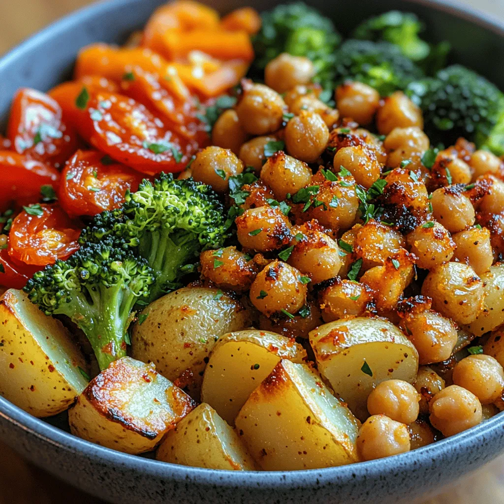 In today's health-conscious world, plant-based meals have surged in popularity, transforming from niche dietary choices into mainstream staples. As more people embrace vegetarianism and veganism, the demand for delicious, nutritious, and satisfying plant-based dishes has never been higher. Enter the Hearty Veggie Bowl with Roasted Potatoes and Chickpeas—a vibrant, wholesome meal that serves as a perfect example of how easy and enjoyable plant-based eating can be.