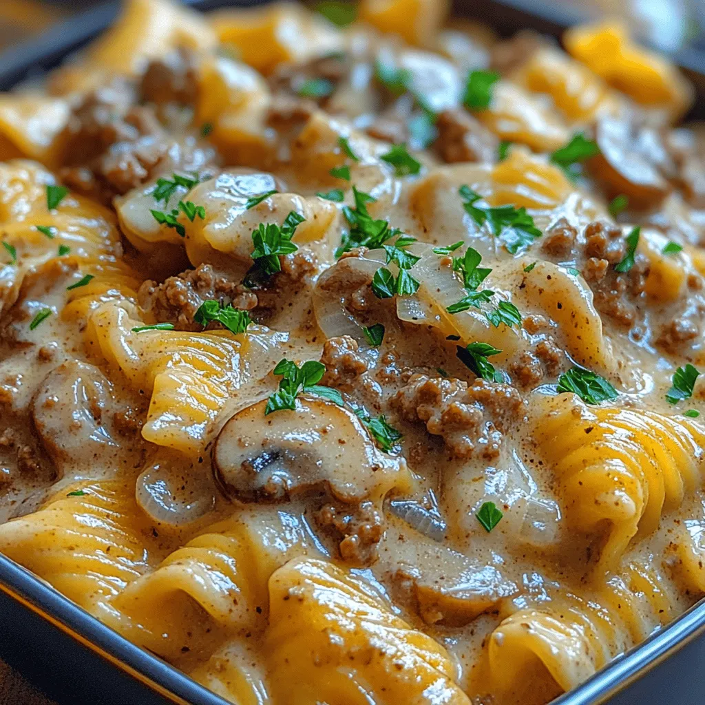 Ground beef stroganoff is a dish that embodies comfort and warmth, making it a favorite for families around the world. With its creamy sauce enveloping tender beef and mushrooms, this dish offers a delightful blend of flavors that transports you back to cozy family dinners. Known for its rich, savory taste and easy preparation, ground beef stroganoff is a fantastic option for busy weeknights when you desire something hearty but don’t have hours to spend in the kitchen.