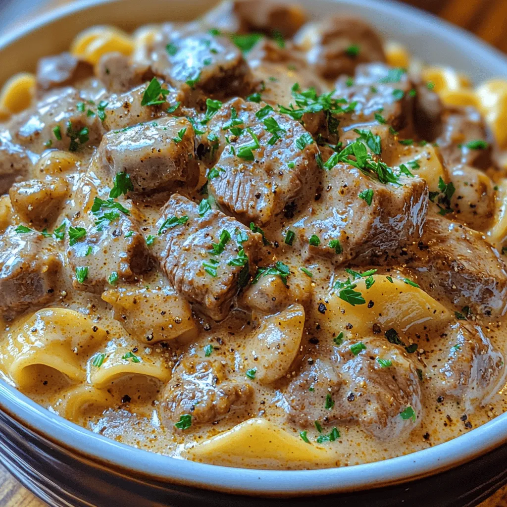 Beef Stroganoff stands as one of the quintessential comfort food dishes that warm both the heart and the stomach. Originating from Russian cuisine, this dish has garnered worldwide acclaim for its rich and creamy sauce, tender beef, and delightful blend of flavors. The very essence of Beef Stroganoff lies in its creamy sauce, which elevates the dish and brings a luxurious texture that envelops the beef and noodles. In our busy lives, finding a meal that is both satisfying and quick to prepare can feel like a daunting task. Enter Creamy Dreamy Beef Stroganoff—a family favorite that is perfect for weeknight dinners. This recipe promises not only delicious flavors but also a simple cooking process that allows you to whip up a delightful meal in no time.