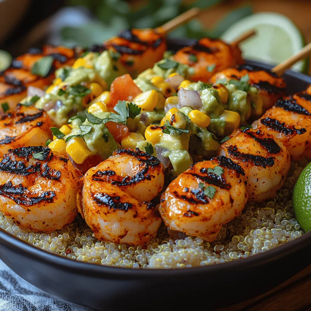 In the vibrant world of culinary delights, few dishes capture the essence of freshness and flavor as brilliantly as a Grilled Shrimp Bowl with Avocado Corn Salsa and Creamy Sauce. This dish is not only a feast for the palate but also a visual delight, showcasing an array of colors and textures that beckon food lovers from all walks of life. The combination of succulent grilled shrimp, creamy avocado, sweet corn, and a zesty sauce creates a harmonious balance that is both satisfying and nutritious.