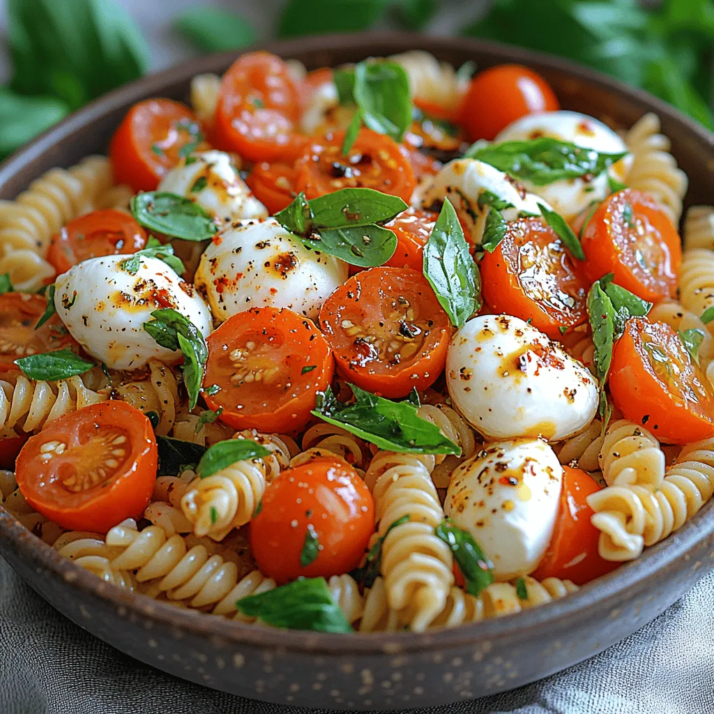 When it comes to vibrant, fresh flavors, few dishes can compete with the allure of a classic Caprese salad. However, imagine taking that beloved combination of fresh tomatoes, creamy mozzarella, and fragrant basil, and elevating it into a hearty pasta dish that can stand alone as a satisfying main course or serve as an irresistible side at your next gathering. Welcome to the world of Caprese Pasta Salad Delight—a dish that beautifully marries the traditional elements of Caprese salad with the delightful heartiness of pasta. This dish not only showcases the flavors of summer but also offers a refreshing twist that is perfect for picnics, barbecues, and casual family dinners.