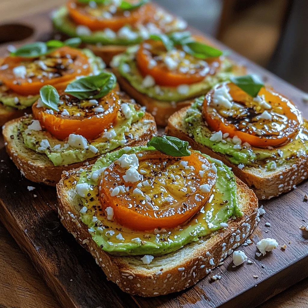 At the heart of any Avocado Bliss Toast is, of course, the avocado. This nutrient-dense fruit stands out for its creamy texture and rich flavor, making it the star of the dish. A ripe avocado should yield slightly to gentle pressure, indicating that it is ready to be mashed and spread. When selecting avocados, look for those that are dark green to black in color with a slightly soft feel; however, avoid any that have large indentations or brown spots, which can indicate overripeness or spoilage.