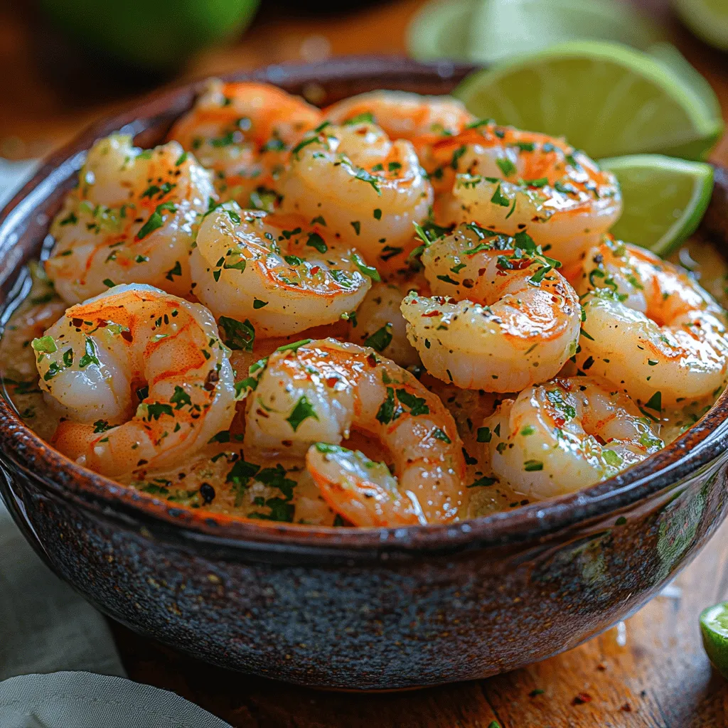 If you're searching for a dish that perfectly balances vibrant flavors with quick preparation, look no further than Zesty Garlic Lime Shrimp. This delightful recipe combines the fresh essence of lime with the aromatic punch of garlic, creating a dish that’s not only satisfying but also incredibly easy to prepare. Whether you’re cooking for yourself after a long day at work or hosting friends for a special gathering, this shrimp dish fits both occasions seamlessly.