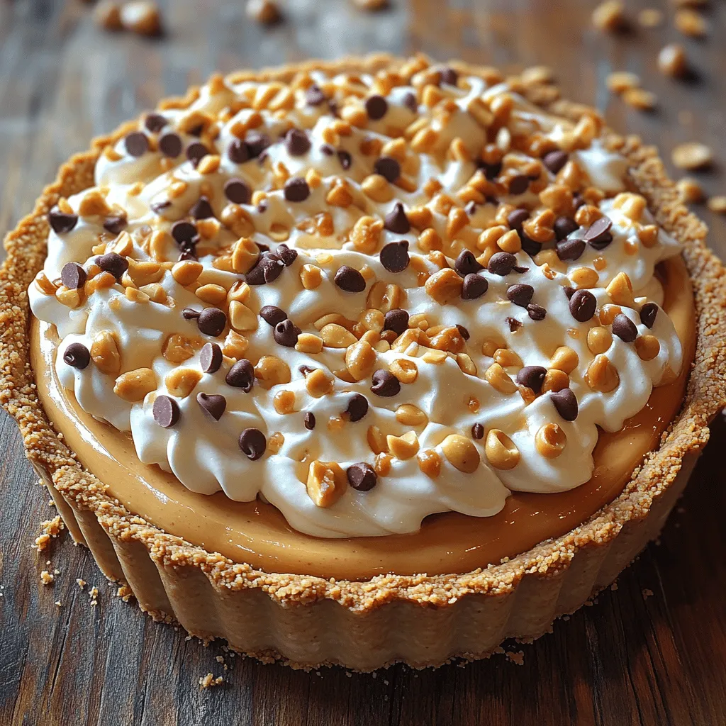 If you’re a fan of desserts that effortlessly blend creamy textures with nutty flavors, then the Creamy Delight Peanut Butter Pie is sure to become a favorite in your household. This decadent dessert is a harmonious blend of rich peanut butter and velvety cream, all nestled within a crisp, buttery graham cracker crust. Whether you’re looking to impress guests at a dinner party, celebrating a special occasion, or simply indulging in a sweet treat for yourself, this pie checks all the boxes.