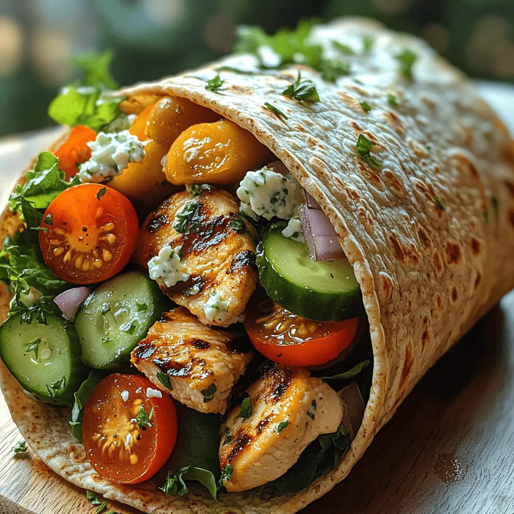 Mediterranean cuisine is a vibrant and diverse culinary tradition that encompasses the countries bordering the Mediterranean Sea, including Greece, Italy, Spain, and Turkey. Known for its bold flavors and fresh ingredients, this cuisine celebrates the use of wholesome foods that not only tantalize the taste buds but also promote good health. One standout dish that exemplifies the essence of Mediterranean cooking is the Mediterranean Chicken Wrap. This wrap offers a delightful combination of flavors, textures, and nutritional benefits, making it an ideal meal for any occasion, whether it be a family dinner, a picnic, or a simple lunch on the go.