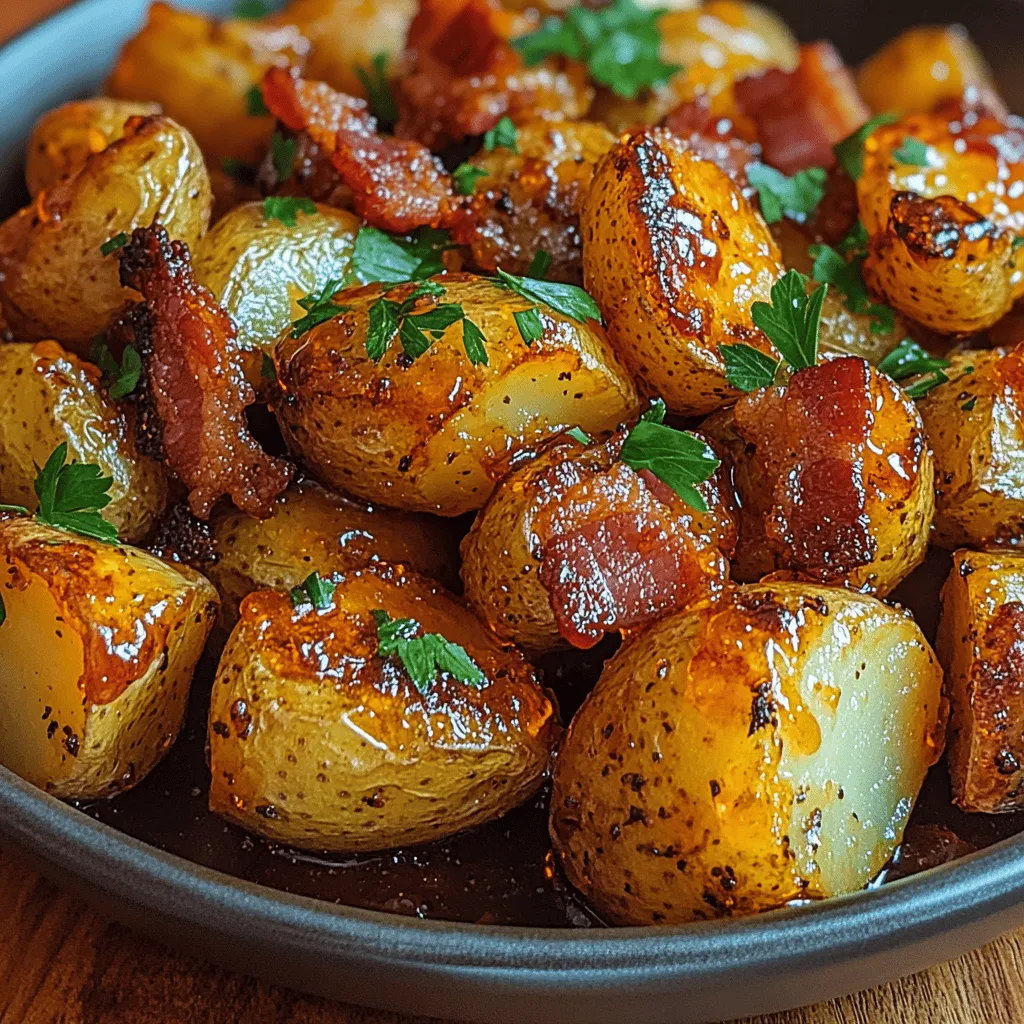 At the heart of this recipe are baby potatoes, which are not only cute but also packed with flavor. Baby potatoes, often referred to as 