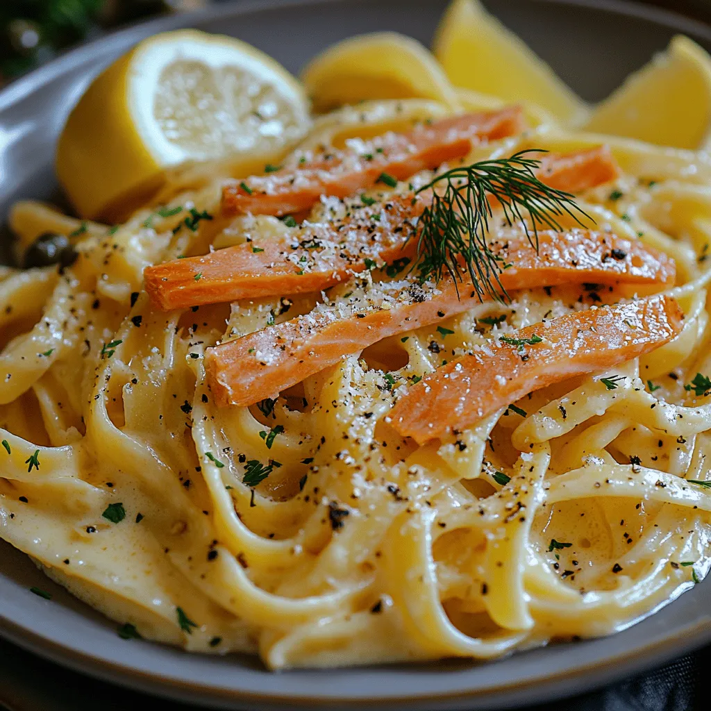 If you're searching for a dish that marries sophistication with simplicity, look no further than Smoked Salmon Carbonara Delight. This recipe takes the classic Italian carbonara and infuses it with the rich, smoky flavor of salmon, creating a culinary experience that is both unique and indulgent. The allure of this dish lies in its delightful combination of flavors and textures, where the creamy sauce envelops each strand of pasta, complemented by the savory notes of smoked salmon.