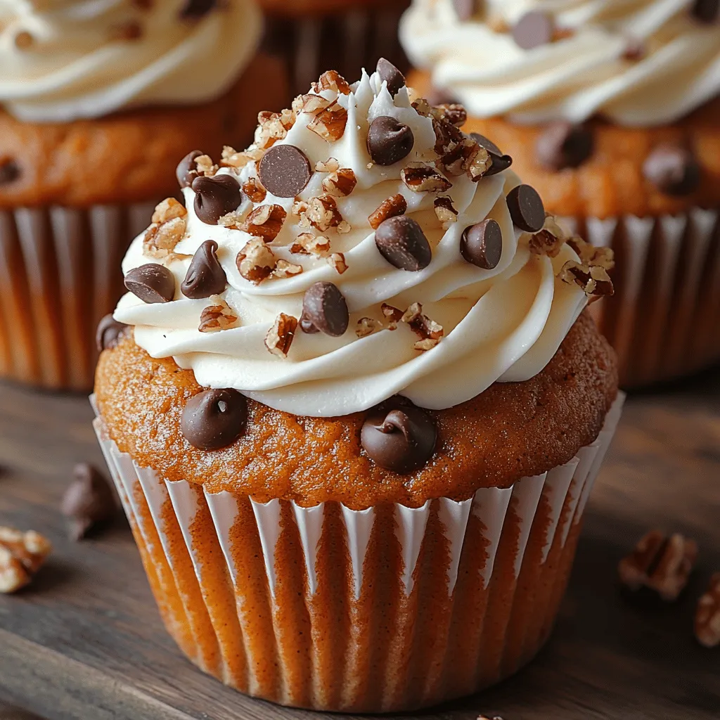 What sets pumpkin chocolate chip cupcakes apart from other desserts is their remarkable taste and texture. The pumpkin puree serves as the star ingredient, bringing a velvety moisture that elevates the cupcakes to new heights. This natural sweetness is complemented by the addition of chocolate chips, which offer delightful bursts of flavor in every bite. The combination creates a cupcake that is not only rich but also perfectly balanced, making it a favorite among both chocolate lovers and pumpkin enthusiasts.