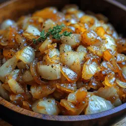 If you’re looking for a dish that perfectly balances sweet and savory flavors while offering a delightful crunch, look no further than The Sweet and Savory Caramel Delight: Onions & Cabbage Edition. This dish is a beautiful fusion of caramelized onions and tender cabbage that transforms humble ingredients into a gourmet experience. Whether served as a side dish or a main, this recipe is packed with flavor and nutrition, making it a favorite among both novice cooks and seasoned chefs.