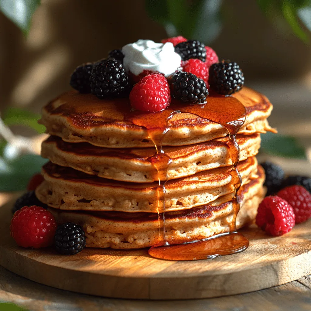 Pancakes have long held a special place in breakfast culture around the world. Whether enjoyed on a lazy Sunday morning or hurriedly consumed before a busy day, they are synonymous with comfort and satisfaction. With their warm, fluffy texture and delectable flavors, pancakes can elevate any breakfast experience. However, as dietary preferences and health consciousness continue to evolve, many are on the lookout for healthier alternatives that don't compromise on taste. This is where Fluffy Vanilla Oatmeal Pancakes come into play.