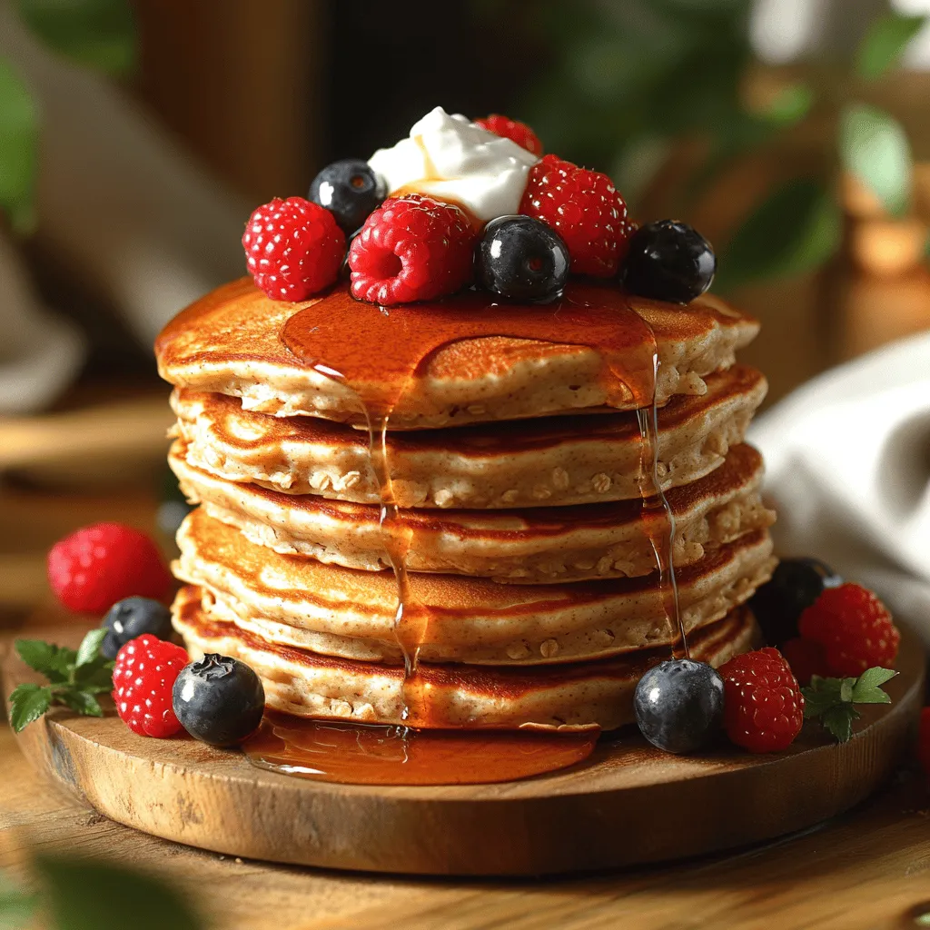 Pancakes have long held a special place in breakfast culture around the world. Whether enjoyed on a lazy Sunday morning or hurriedly consumed before a busy day, they are synonymous with comfort and satisfaction. With their warm, fluffy texture and delectable flavors, pancakes can elevate any breakfast experience. However, as dietary preferences and health consciousness continue to evolve, many are on the lookout for healthier alternatives that don't compromise on taste. This is where Fluffy Vanilla Oatmeal Pancakes come into play.