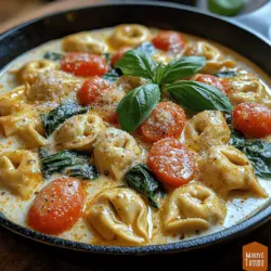 Are you searching for a dish that combines effortless preparation with rich, comforting flavors? Enter the One-Pan Marry Me Tortellini, a delightful culinary creation that is sure to impress your partner or the entire family. This recipe embodies the essence of love and comfort food, making it an ideal choice for romantic dinners, casual family meals, or any occasion where you want to wow your guests without spending hours in the kitchen.