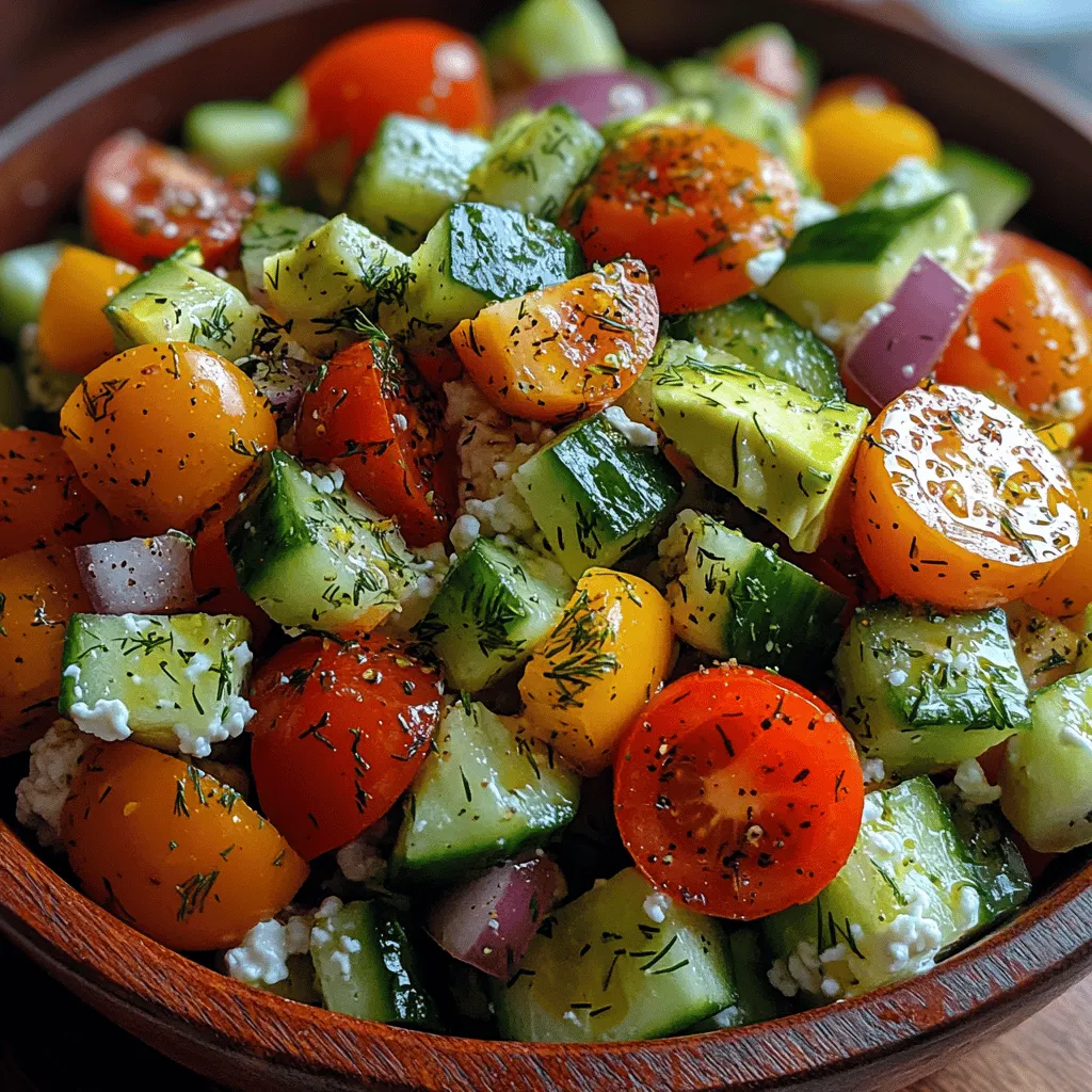 If you're searching for a salad that embodies freshness, nutrition, and versatility, look no further than the Cottage Fresh Delight Salad. This vibrant dish combines the creamy goodness of cottage cheese with a colorful array of fresh vegetables, making it an excellent choice for those looking to indulge in a healthy yet satisfying meal. Whether you’re planning a light lunch, preparing a side dish for a dinner gathering, or seeking a refreshing option for summer picnics, this salad fits the bill perfectly.
