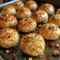 As the holiday season approaches, homes across the country begin to fill with the enticing aromas of festive meals. One essential component of these gatherings is the stuffing, a dish that has become synonymous with warmth, comfort, and togetherness. Stuffing has evolved over the years from a simple mixture of bread and herbs to a versatile creation that can complement any holiday feast. Among the many variations, the Festive Cranberry Turkey Stuffing Balls stand out for their unique blend of flavors and textures, making them an irresistible addition to your holiday table.