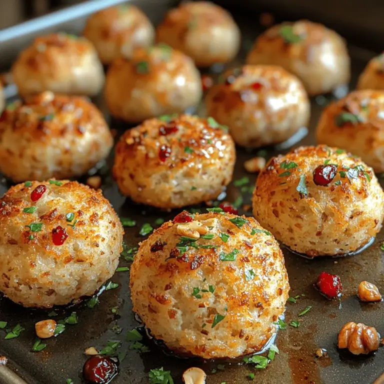 As the holiday season approaches, homes across the country begin to fill with the enticing aromas of festive meals. One essential component of these gatherings is the stuffing, a dish that has become synonymous with warmth, comfort, and togetherness. Stuffing has evolved over the years from a simple mixture of bread and herbs to a versatile creation that can complement any holiday feast. Among the many variations, the Festive Cranberry Turkey Stuffing Balls stand out for their unique blend of flavors and textures, making them an irresistible addition to your holiday table.
