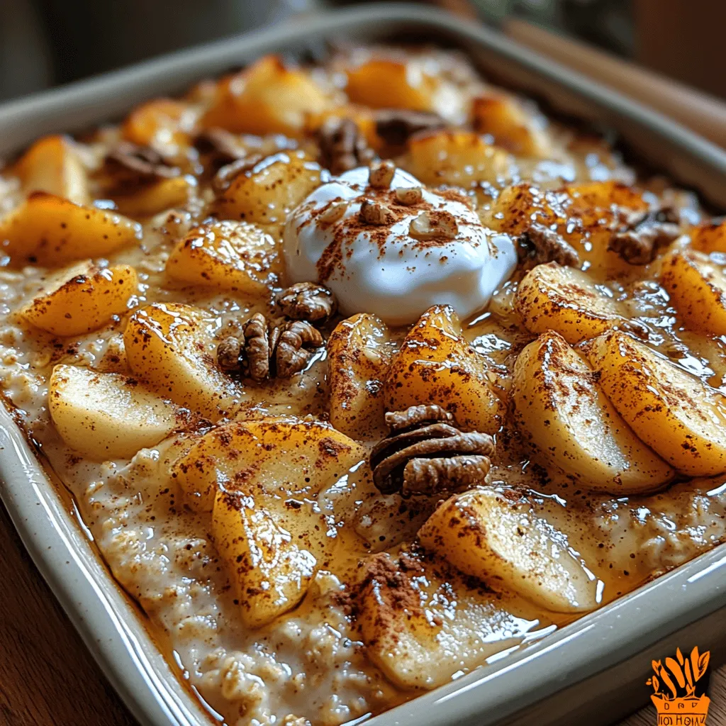 When it comes to breakfast, few dishes can rival the comforting embrace of oatmeal. Known for its heartwarming qualities, oatmeal serves as a hearty foundation for a nutritious meal. It’s a versatile staple that has been enjoyed for generations, transcending cultural boundaries and dietary preferences alike. Today, we are excited to share a delightful twist on this classic: the Warm and Cozy Apple Cinnamon Oatmeal Bake.