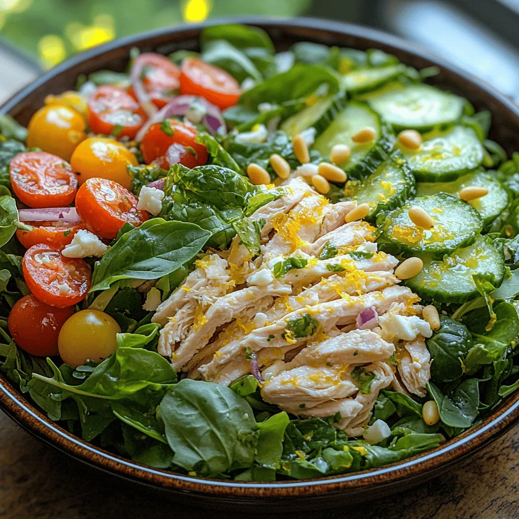 At the heart of the Zesty Lemon Basil Chicken Salad lies a collection of high-quality ingredients that contribute not only to its exceptional flavor but also to its impressive nutritional profile. Let’s take a closer look at each component:
