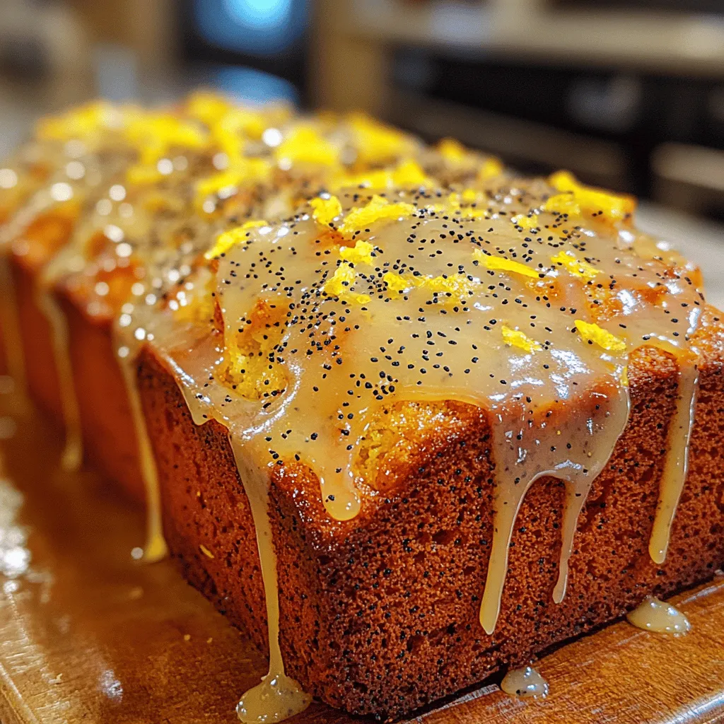 There’s something undeniably uplifting about the aroma of a freshly baked loaf wafting through your kitchen, especially when that loaf is a Zesty Sunshine Glazed Lemon Poppy Seed Loaf. This delightful recipe marries the refreshing tang of lemons with the unique crunch of poppy seeds, resulting in a treat that’s as pleasing to the palate as it is to the eye. Whether you’re looking for a sweet indulgence to brighten your breakfast, a light dessert for afternoon tea, or a delectable addition to a weekend brunch spread, this lemon poppy seed loaf delivers on all fronts.