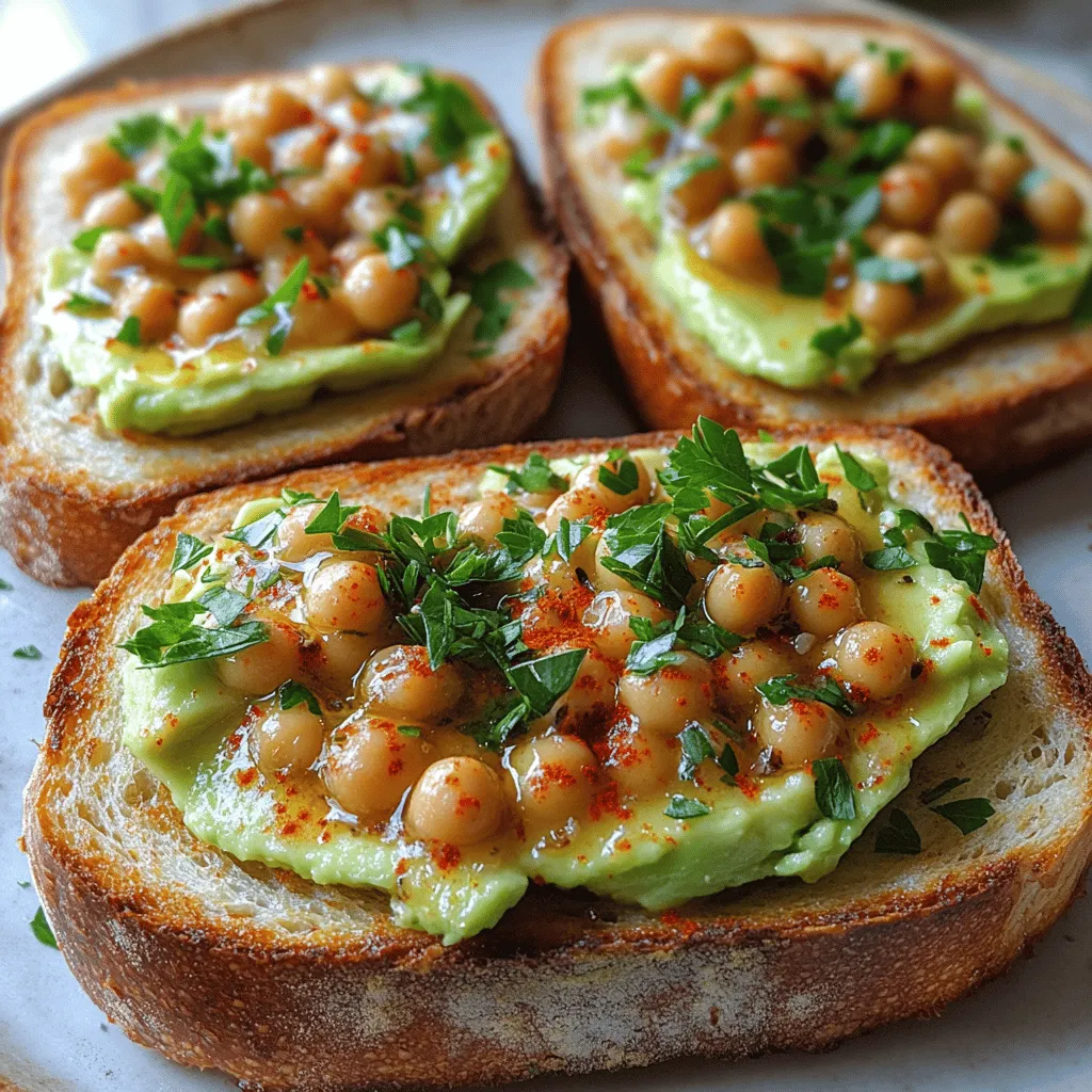 In recent years, the rise of plant-based diets has transformed the culinary landscape, encouraging individuals to explore alternatives that are not only nutritious but also quick to prepare. Among these modern marvels, Chickpea Avocado Toast Delight has emerged as a favorite, captivating the hearts and taste buds of food enthusiasts across social media platforms. This vibrant dish marries the creamy richness of ripe avocado with the protein-packed goodness of chickpeas, creating a delightful combination that is perfect for breakfast, lunch, or even a wholesome snack.