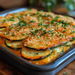 Casseroles have long been a beloved staple in home cooking, cherished for their simplicity and heartiness. These one-dish meals provide comfort and convenience, making them perfect for busy weeknights, family gatherings, or potluck parties. Among the myriad of casserole options available, the Cheesy Zucchini Casserole stands out as a delicious, healthy, and easy-to-make dish that appeals to various tastes and dietary preferences. This versatile recipe is not only a fantastic way to incorporate more vegetables into your meals but also offers a delightful explosion of flavors that even picky eaters will enjoy.