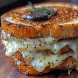 Grilled cheese sandwiches evoke a sense of nostalgia, effortlessly reminding us of cozy childhood lunches and late-night comfort food. However, the culinary world has evolved, and so has this classic dish. Enter the gourmet grilled cheese sandwich—an elevated version that transforms simple ingredients into an indulgent masterpiece. At the heart of this transformation lies the use of high-quality ingredients, such as truffle butter and artisanal bread, which not only enhance the flavor but also elevate the overall dining experience.
