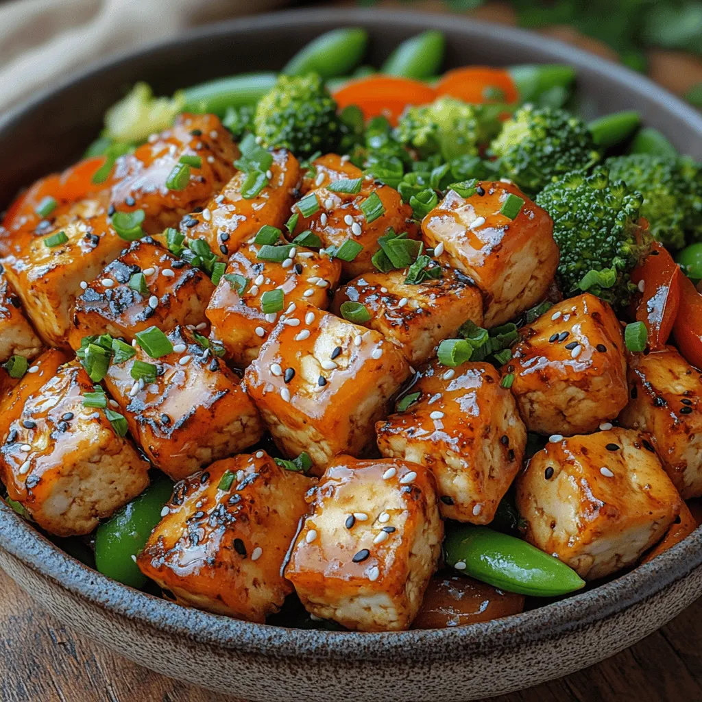 Welcome to a culinary journey that highlights the vibrant and mouth-watering Zesty Orange Glazed Tofu Stir-Fry. This dish stands out not only for its delectable flavor but also for its all-encompassing health benefits, making it a favorite in plant-based diets. The combination of crispy tofu, colorful vegetables, and a zesty orange glaze creates a symphony of taste that will brighten up any meal. As we embrace the growing trend of plant-based eating, it’s essential to explore dishes that are both nourishing and satisfying. Tofu, a staple in vegetarian and vegan cooking, offers a versatile canvas for flavors, making it an ideal ingredient for this delightful stir-fry.