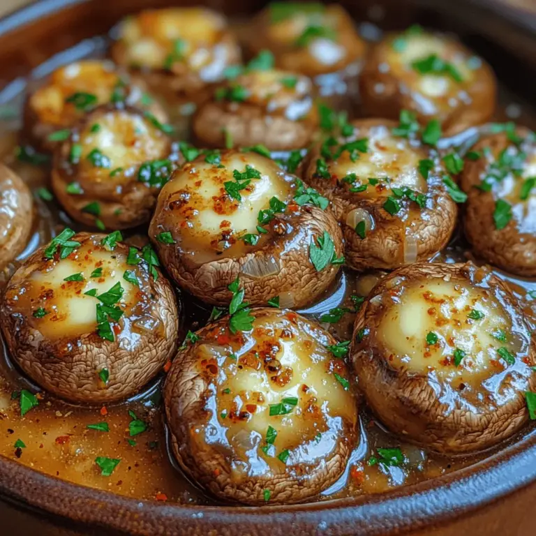 In the realm of culinary delights, few dishes can boast the simplicity and satisfaction of savory garlic butter mushrooms. This easy slow cooker recipe transforms humble mushrooms into a rich, flavorful side dish that complements a wide array of meals. Whether you’re preparing a family dinner or hosting a gathering, these tender, juicy mushrooms infused with aromatic garlic and herbs are sure to impress. The beauty of this recipe lies not only in its taste but also in its convenience—allowing you to set it and forget it while your slow cooker works its magic.