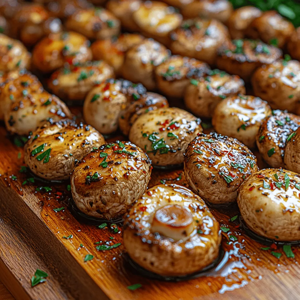 Welcome to the delightful world of Garlic Herb Roasted Mushrooms, a dish that is as versatile as it is flavorful. Whether you're seeking a side dish to complement your main course, an appetizer that will impress your guests, or a star ingredient to elevate your vegetarian meals, this recipe has you covered. The earthy taste of roasted mushrooms, enhanced by fragrant herbs and the aromatic allure of garlic, creates a culinary experience that is simply irresistible.