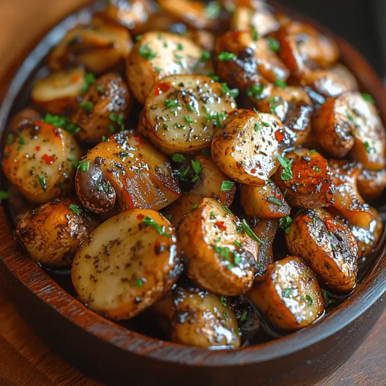 Welcome to the delightful world of Garlic Herb Roasted Mushrooms, a dish that is as versatile as it is flavorful. Whether you're seeking a side dish to complement your main course, an appetizer that will impress your guests, or a star ingredient to elevate your vegetarian meals, this recipe has you covered. The earthy taste of roasted mushrooms, enhanced by fragrant herbs and the aromatic allure of garlic, creates a culinary experience that is simply irresistible.