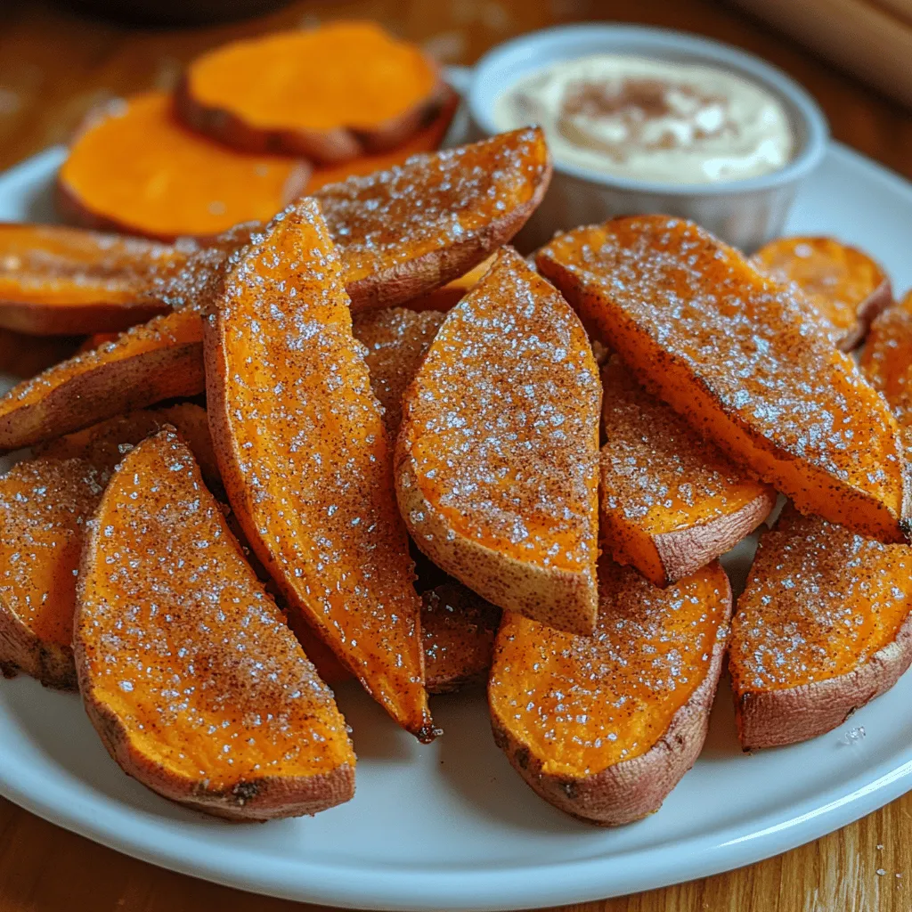 Sweet potatoes are often celebrated for their versatility and rich nutritional profile, making them a staple in many kitchens around the world. With their naturally sweet flavor and vibrant orange hue, sweet potatoes can be transformed into a multitude of dishes, ranging from savory to sweet. One of the most popular preparations is the sweet potato fry, a healthier alternative to traditional French fries. However, we’re elevating this classic treat with a delightful twist—Crispy Cinnamon Sugar Sweet Potato Fries. This recipe combines the earthy sweetness of sweet potatoes with the warm, comforting flavors of cinnamon and sugar, creating a snack or side dish that is both sweet and savory.