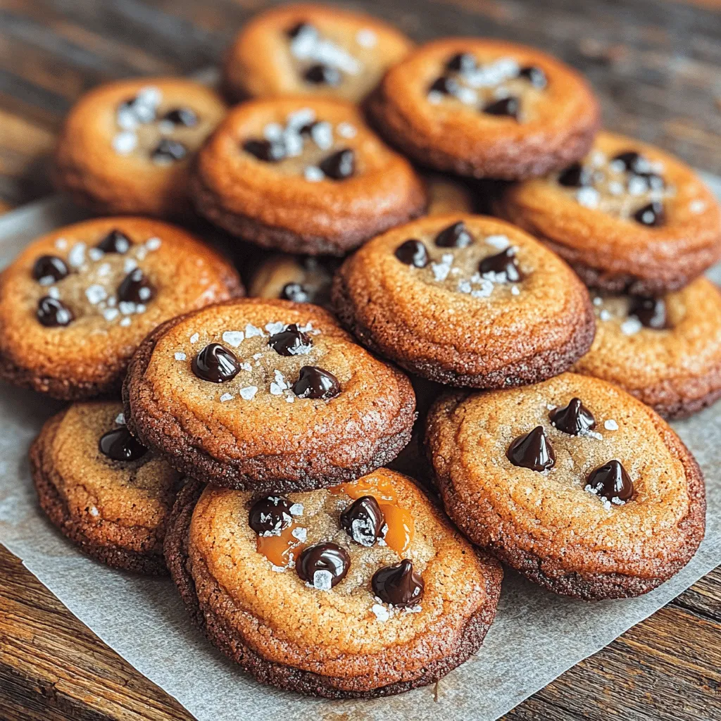 Delightful and indulgent, Decadent Dark Chocolate Sea Salt Caramel Cookies are the ultimate treat for chocolate lovers. Imagine biting into a soft, chewy cookie that boasts the rich flavor of dark chocolate, the gooey sweetness of caramel, and a sprinkle of sea salt that perfectly balances the sweetness. This combination creates a harmonious blend of flavors and textures that will satisfy any sweet tooth. Whether you're baking for a special occasion, preparing for a cozy gathering with friends, or simply treating yourself at home, this recipe is certain to impress.