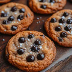 Delightful and indulgent, Decadent Dark Chocolate Sea Salt Caramel Cookies are the ultimate treat for chocolate lovers. Imagine biting into a soft, chewy cookie that boasts the rich flavor of dark chocolate, the gooey sweetness of caramel, and a sprinkle of sea salt that perfectly balances the sweetness. This combination creates a harmonious blend of flavors and textures that will satisfy any sweet tooth. Whether you're baking for a special occasion, preparing for a cozy gathering with friends, or simply treating yourself at home, this recipe is certain to impress.
