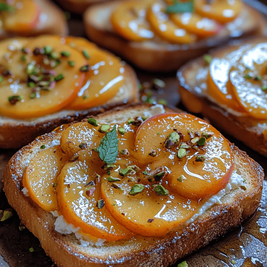 Toast is a wonderfully versatile dish that can serve as a canvas for countless flavors and ingredients. From savory combinations like avocado and poached eggs to sweet toppings like nut butter and banana, the possibilities are endless. Today, we’re diving into a delightful summer recipe that embodies the essence of seasonal dining: Peach Honey Ricotta Toast. This dish celebrates the juicy, sun-ripened peaches of summer, paired harmoniously with creamy ricotta cheese and a drizzle of sweet honey.