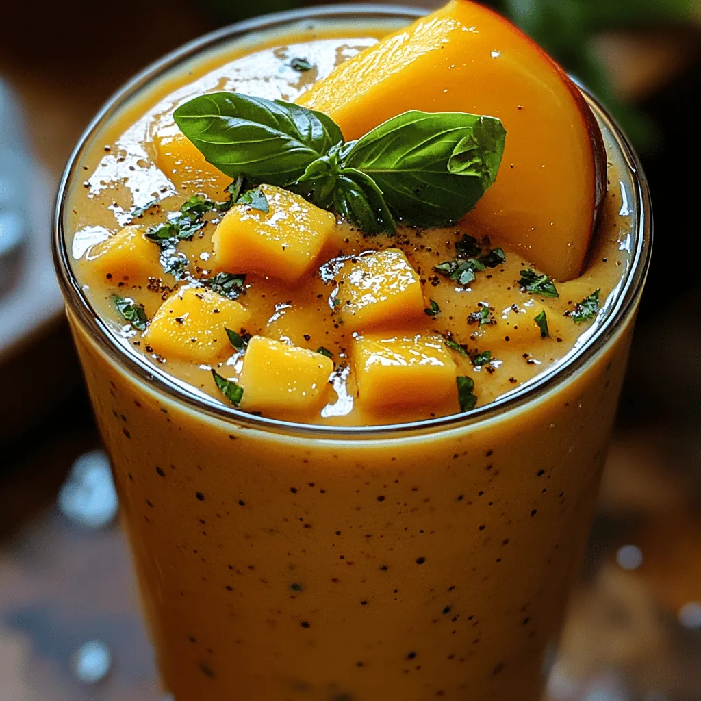 When summer arrives, there's nothing quite like the refreshing taste of a smoothie to awaken your senses and energize your day. Enter the Mango Basil Bliss Smoothie—a delightful fusion of tropical flavors and aromatic herbs that’s perfect for breakfast or as a revitalizing snack. This vibrant drink not only looks appealing with its sunny hue but also delivers a wealth of nutrients, making it a blissful addition to your daily routine.