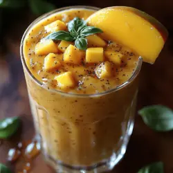 When summer arrives, there's nothing quite like the refreshing taste of a smoothie to awaken your senses and energize your day. Enter the Mango Basil Bliss Smoothie—a delightful fusion of tropical flavors and aromatic herbs that’s perfect for breakfast or as a revitalizing snack. This vibrant drink not only looks appealing with its sunny hue but also delivers a wealth of nutrients, making it a blissful addition to your daily routine.