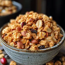Granola is one of those versatile snacks that can elevate your breakfast or provide a wholesome treat any time of the day. It has grown in popularity for its convenience, health benefits, and the endless ways to customize it. Among the many variations available, Crunchy Maple Cinnamon Granola Clusters stand out for their delightful combination of flavors and textures. With the sweet, rich flavor of maple syrup complemented by the warm spice of cinnamon, this recipe offers a satisfying crunch, thanks to the rolled oats and mixed nuts.