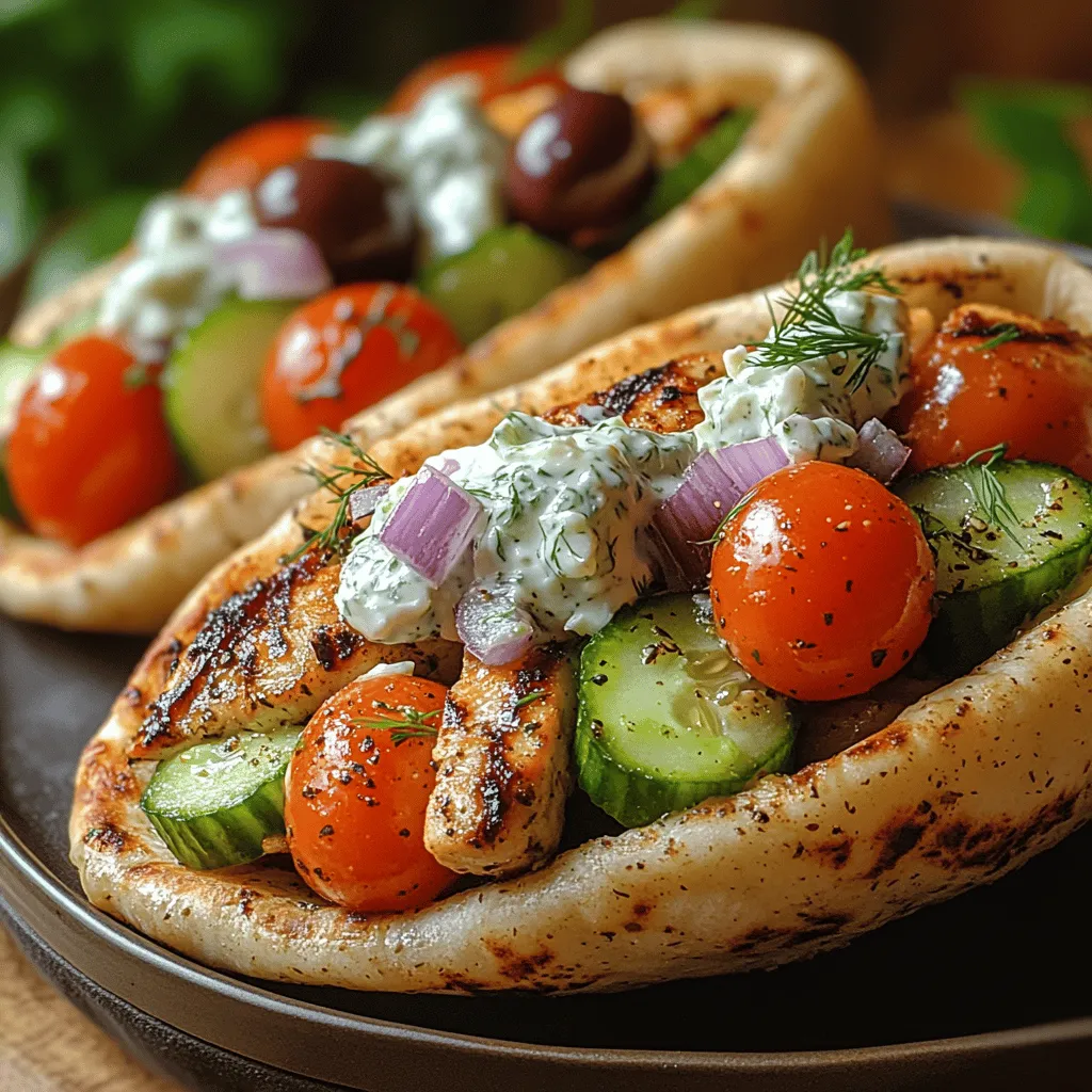 To create the perfect Mini Greek Chicken Pita Pockets, it’s essential to understand the key ingredients that contribute to its deliciousness. Each component plays a crucial role in flavor, texture, and nutrition.