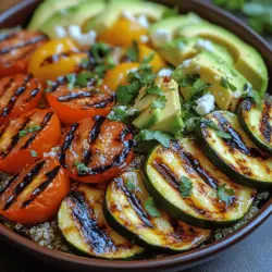 In the realm of healthy eating, few ingredients have garnered as much attention and admiration as quinoa and grilled vegetables. These two powerhouses of nutrition not only complement each other perfectly in flavor but also in health benefits, making them a favorite choice for those pursuing a balanced diet. The Grilled Veggie Quinoa Bowl has emerged as a staple dish for health-conscious individuals, and for good reason. This dish is not only visually appealing with its vibrant colors, but it also serves as a versatile meal option that can cater to various dietary preferences, including vegan and gluten-free.