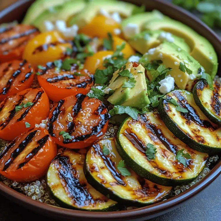 In the realm of healthy eating, few ingredients have garnered as much attention and admiration as quinoa and grilled vegetables. These two powerhouses of nutrition not only complement each other perfectly in flavor but also in health benefits, making them a favorite choice for those pursuing a balanced diet. The Grilled Veggie Quinoa Bowl has emerged as a staple dish for health-conscious individuals, and for good reason. This dish is not only visually appealing with its vibrant colors, but it also serves as a versatile meal option that can cater to various dietary preferences, including vegan and gluten-free.