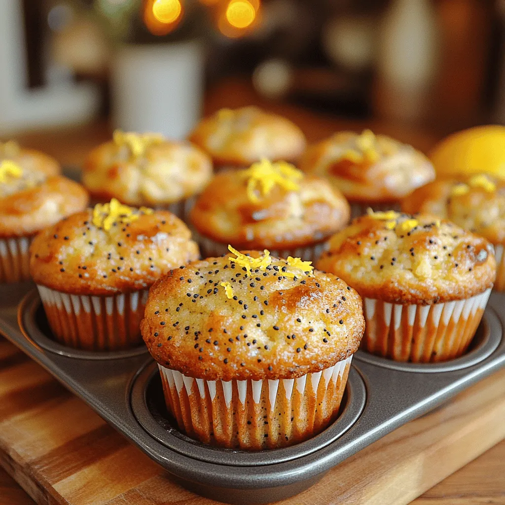 Welcome to the delightful world of mini muffins, where flavor meets convenience in the perfect bite-sized treat. Among the myriad of muffin recipes available, Zesty Lemon Poppy Seed Mini Muffins stand out as a refreshing option that brings a burst of citrus flavor and a delightful crunch. The combination of zesty lemon and the unique texture of poppy seeds creates a harmonious balance that appeals to both the palate and the senses. Whether you're looking for a quick breakfast on the go, a snack to accompany your afternoon tea, or a sweet treat to share with friends, these mini muffins fit the bill perfectly.